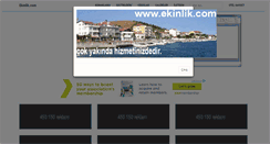 Desktop Screenshot of ekinlik.com
